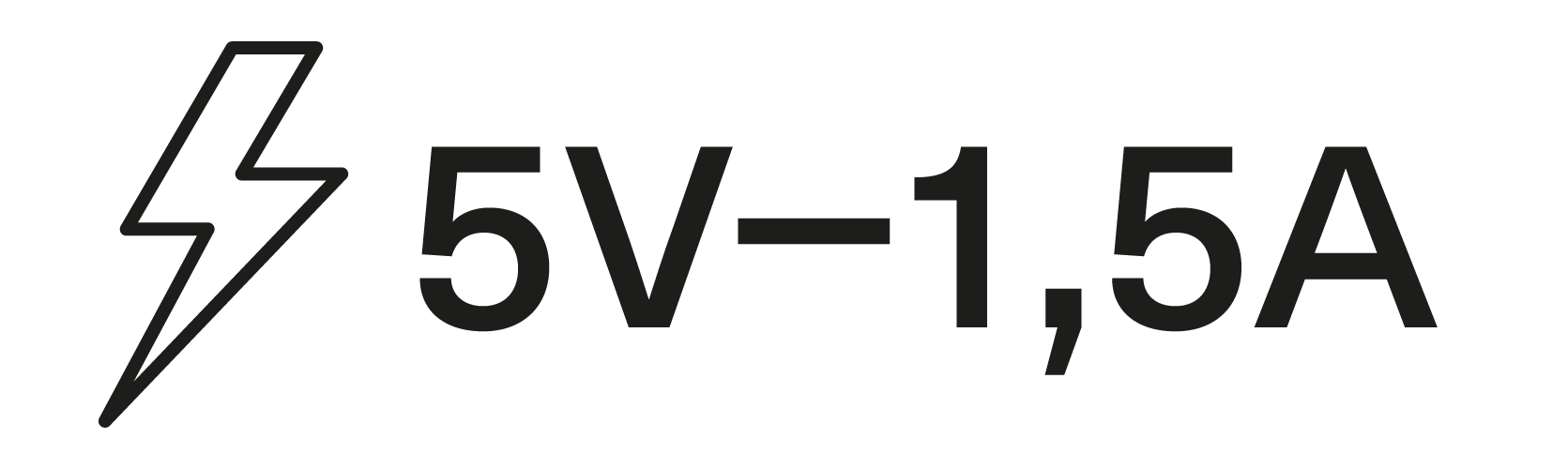 5v – 1,5A